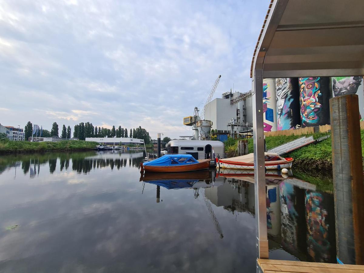 Вилла Wikkelboats @ Tramkade Den Bosch Orthen Экстерьер фото