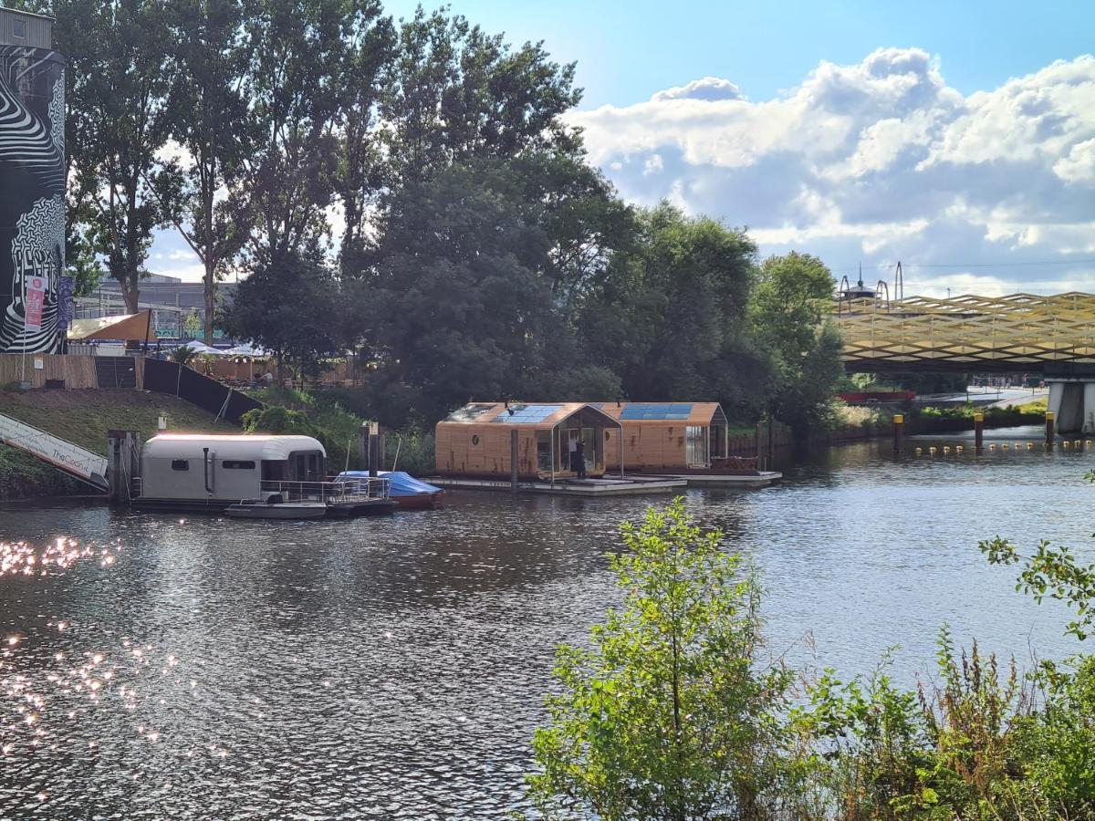Вилла Wikkelboats @ Tramkade Den Bosch Orthen Экстерьер фото