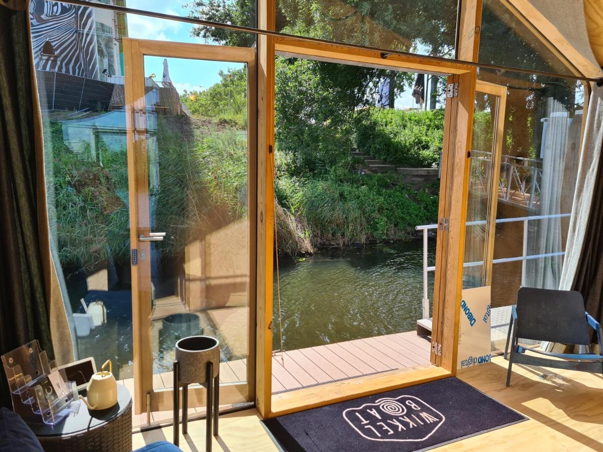 Вилла Wikkelboats @ Tramkade Den Bosch Orthen Экстерьер фото