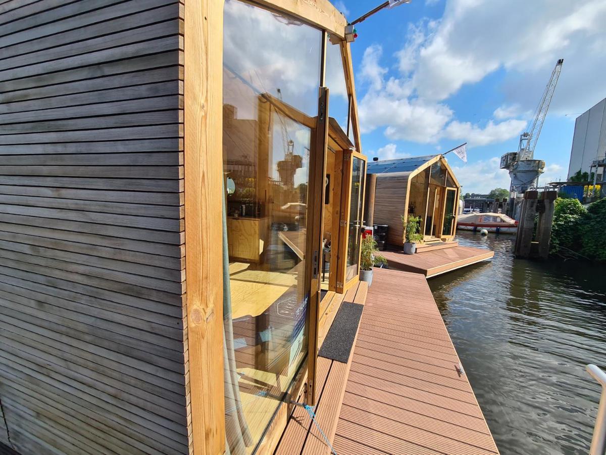 Вилла Wikkelboats @ Tramkade Den Bosch Orthen Экстерьер фото