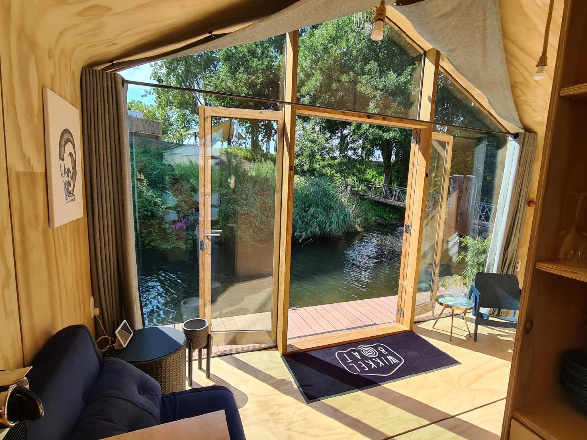 Вилла Wikkelboats @ Tramkade Den Bosch Orthen Экстерьер фото