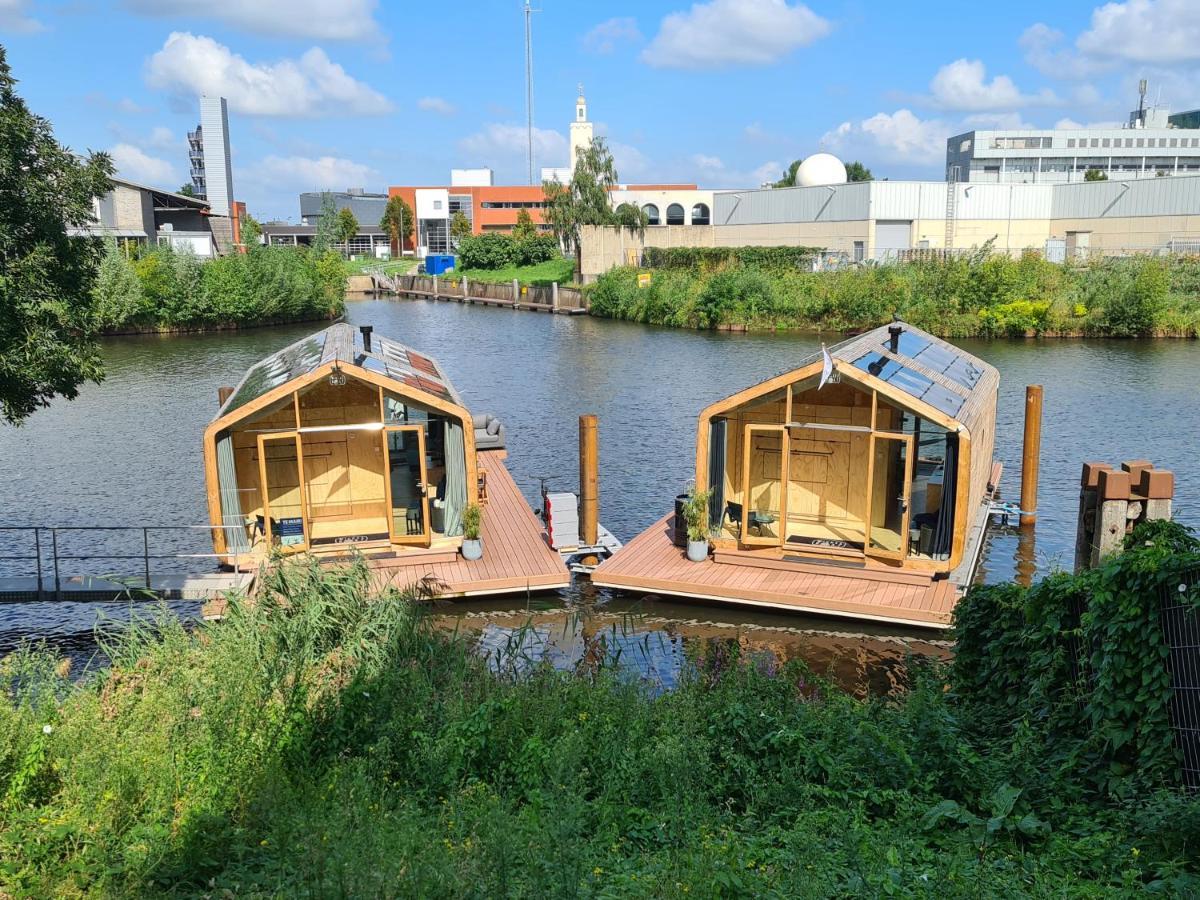Вилла Wikkelboats @ Tramkade Den Bosch Orthen Экстерьер фото